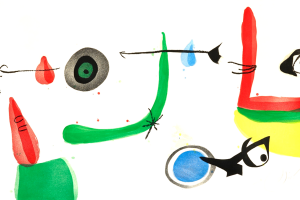Joan Miró - água tinta